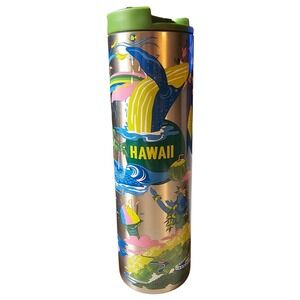 Starbucks Hawaii Discovery Series Stainless Steel Tumbler 16oz‎ Green 2024